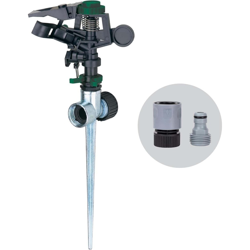 Melnor‎ 65176AMZ Pulsating Sprinkler with Metal Spike